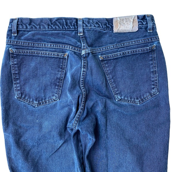 90s Marithe Francois Girbaud Straight Leg Vintage Jeans Designer Blue Navy Loose - Picture 7 of 9